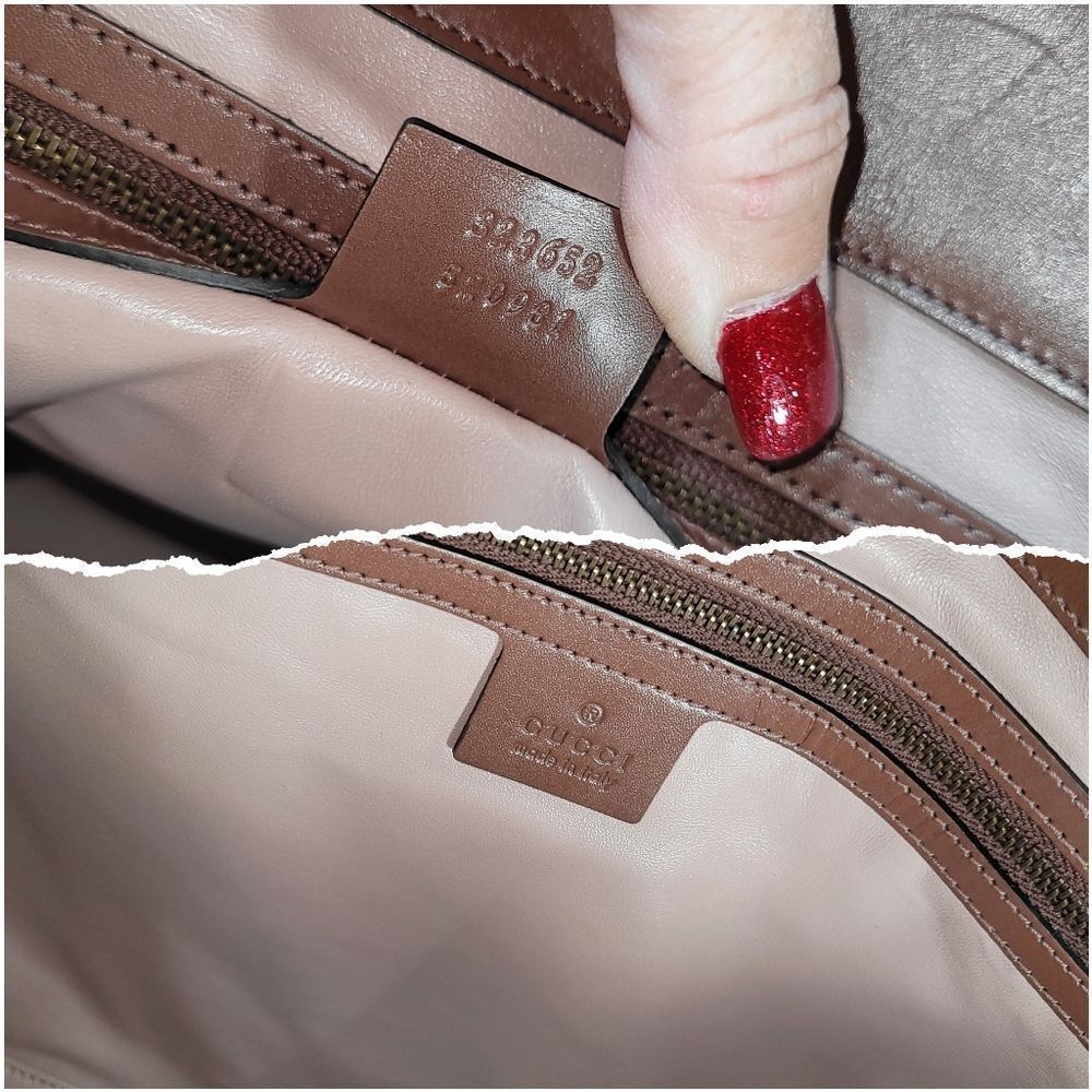 **For mattersofdezn only!!!!**
Gucci Brown Leather Tote Bag - Picture 14 of 14